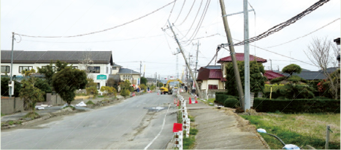 液状化からも守ります。